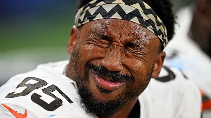 Cleveland Browns defensive end Myles Garrett