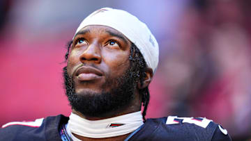 Atlanta Falcons safety Richie Grant