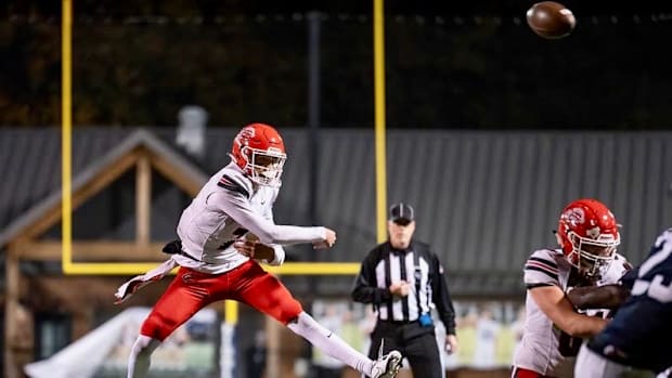 Camas quarterback Jake Davidson.