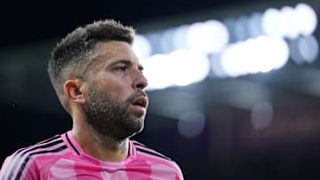 Jordi Alba avec l'Inter Miami.