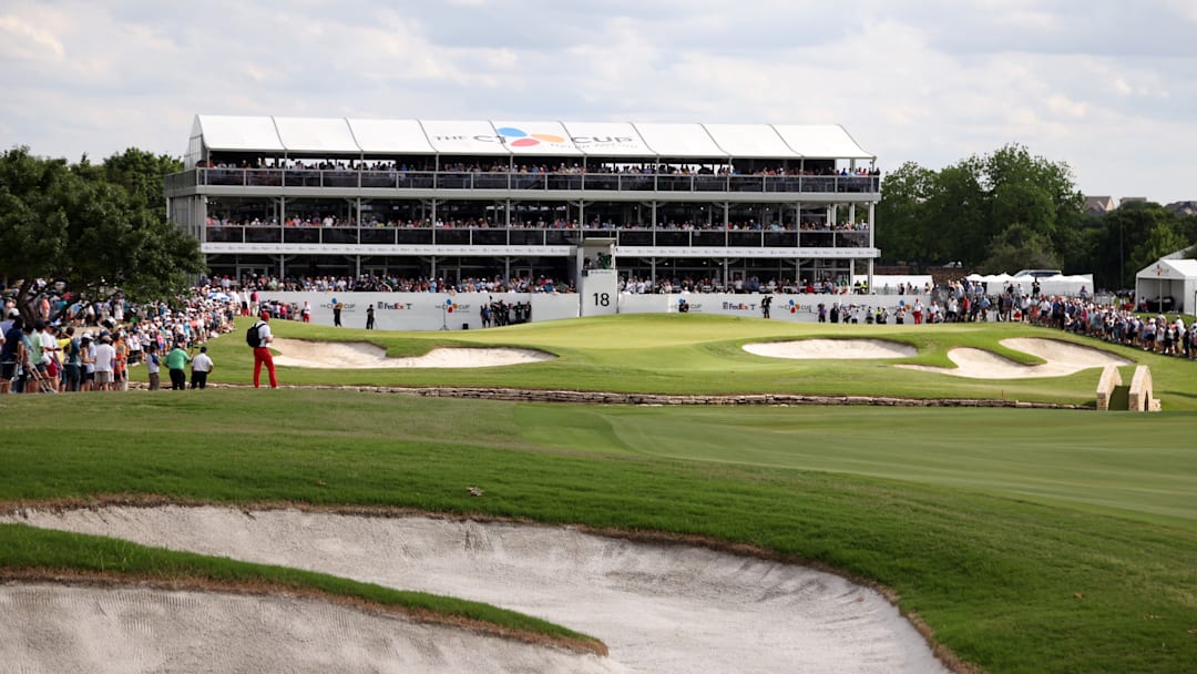 A look at the 18th hole at TPC Craig Ranch, home of The CJ Cup Byron Nelson