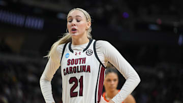 South Carolina basketball forward Chloe Kitts