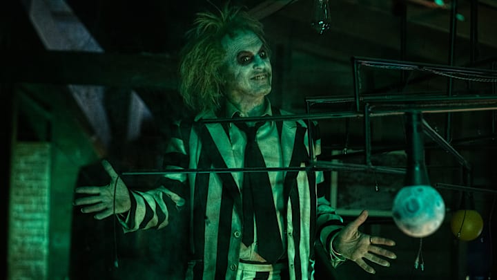 Michael Keaton as Beetlejuice in Beetlejuice Beetlejuice