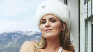 Lindsey Vonn was photographed by Warwick Saint in Whistler, Canada.