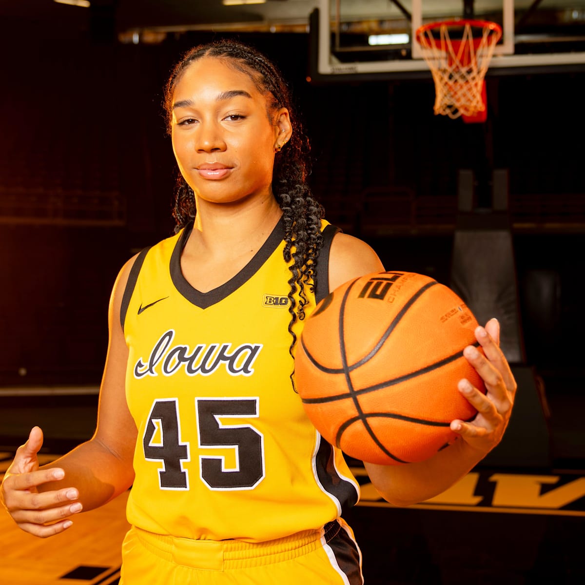 Iowa women s basketball centerpieces make Naismith watch list for first time
