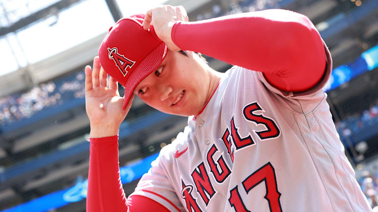 Los Angeles Angels v Toronto Blue Jays