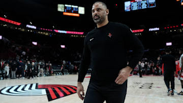 Houston Rockets head coach Ime Udoka