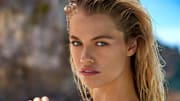 Hailey Clauson was photographed by Ben Watts in the Bahamas. 
