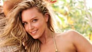 Camille Kostek was photographed by Kate Powers in the Dominican Republic. Swimsuit by Andi Bagus.