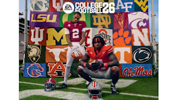 Alabama wide receiver Ryan Williams and Ohio State wide receiver Jeremiah Smith are the cover athletes for College Football 26.