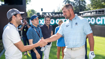 Bryson DeChambeau electrified the crowd during round one of LIV Golf Mexico City. 