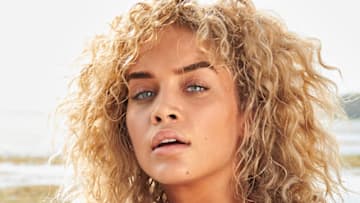 Jasmine Sanders was photographed by Yu Tsai in Bali. 