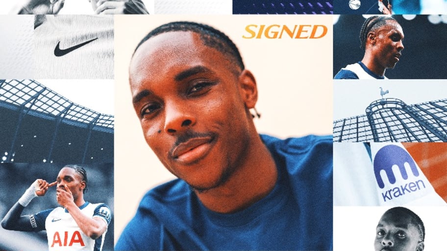 Mathys Tel has penned a permanent deal which stretches to 2031. | X / SpursOfficial