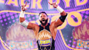 Zack Ryder makes his way to the ring at WWE Smackdown