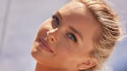 Camille Kostek was photographed by Derek Kettela in St. Croix. Swimsuit by Tropic of C. 