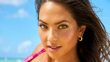 Christen Harper was photographed by Ben Watts in Barbados.