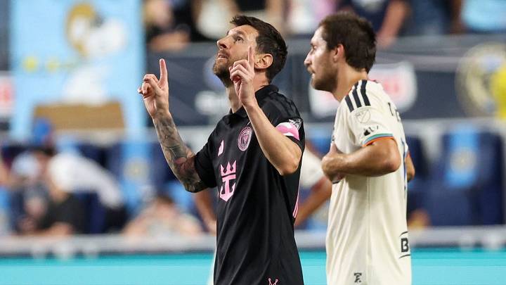Messi anota ante Philadelphia en una noche cargada de emoción Messi anota ante Philadelphia en una noche cargada de emoción