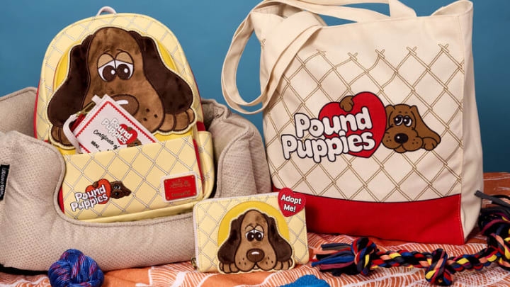 Pound Puppies Collection from Loungefly. Image courtesy Loungefly