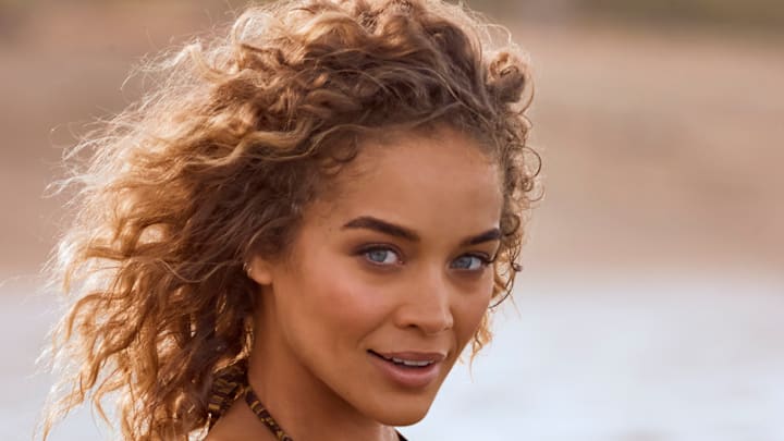 Jasmine Sanders was photographed by Ben Watts in Puerto Rico. Jasmine Sanders was photographed by Ben Watts in Puerto Rico.