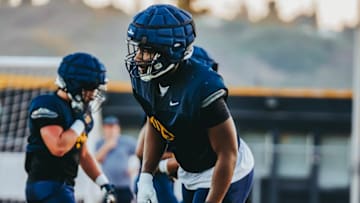 Anthony Jones is shown in practice at Crean Lutheran High in Southern California. 