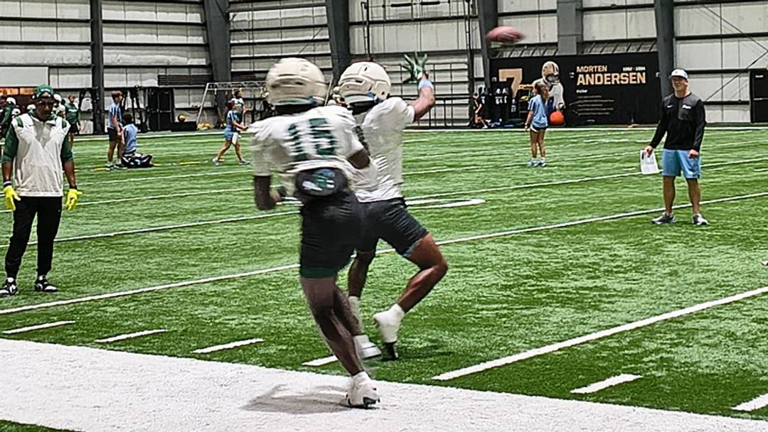 Tulane Receiver Drill Tulane Receiver Drill
