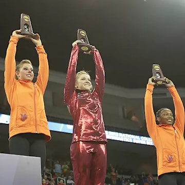 Geralen Stack-Eaton at 2012 NCAA championship meet