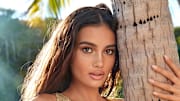 Kelsey Merritt was photographed by Laretta Houston in Great Exuma, Bahamas.