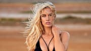 Paige Spiranac was photographed by James Macari in Aruba. Swimsuit by Beach Bunny Swimwear.