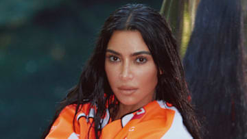 Kim Kardashian was photographed by Greg Swales in the Dominican Republic.