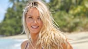 Camille Kostek was photographed by James Macari in the Dominican Republic. Swimsuit by Sommer Swim.