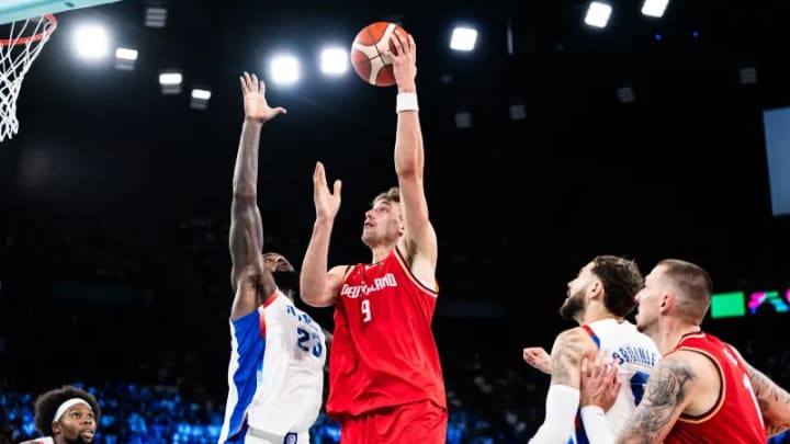 Franz Wagner attempts to score versus France on Thursday.