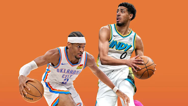 Shai Gilgeous-Alexander y Tyrese Haliburton son las cartas ganadoras de sus respectivos equipos. Shai Gilgeous-Alexander y Tyrese Haliburton son las cartas ganadoras de sus respectivos equipos.