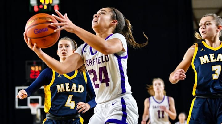 Jayda Lewis and reigning Class 3A champion Garfield girls have had a rough start in 2024-25. Jayda Lewis and reigning Class 3A champion Garfield girls have had a rough start in 2024-25.
