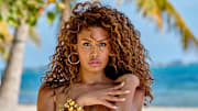 Leyna Bloom was photographed by Yu Tsai in Belize. 