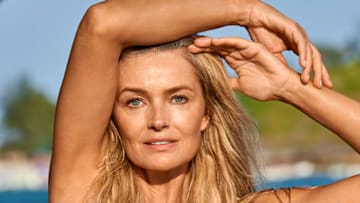 Paulina Porizkova was photographed by Yu Tsai in Kenya.