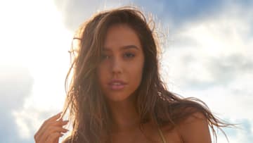 Alexis Ren was photographed by Yu Tsai in Aruba