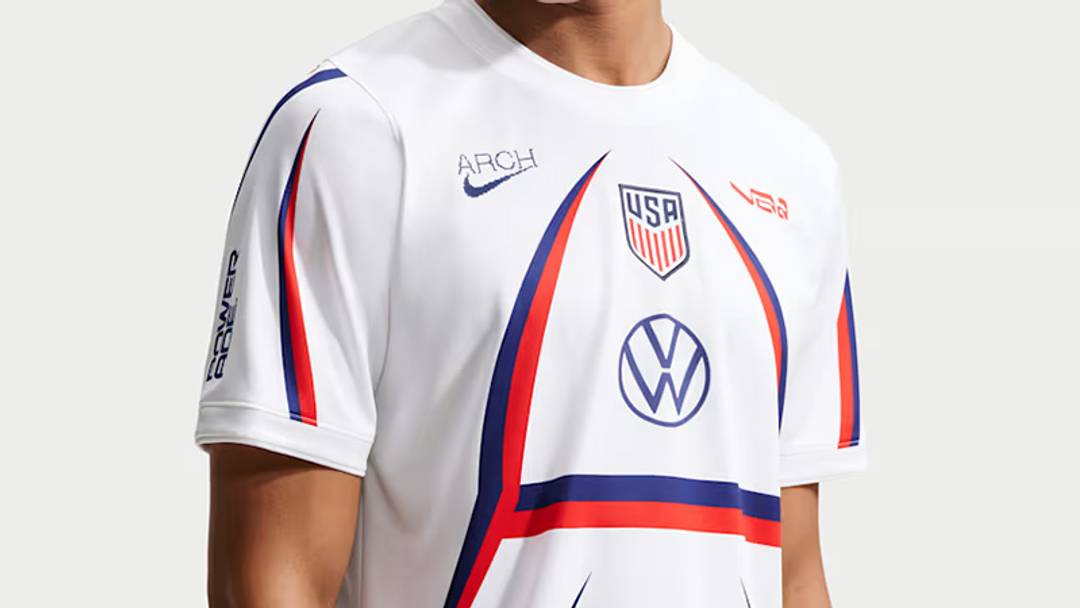 USA x V.A.A. Men's Academy Pro Short-Sleeve Soccer Top. USA x V.A.A. Men's Academy Pro Short-Sleeve Soccer Top.