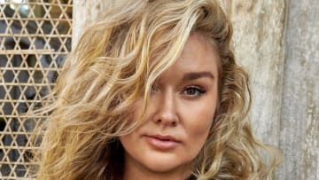 Hunter McGrady was photographed by Yu Tsai in Bali. 
