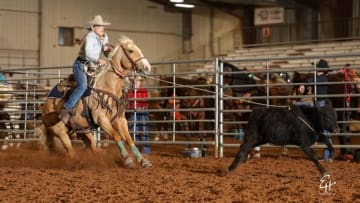 Shiloh Napp and her horse, Evelyn, have quickly made an impact in breakaway roping, holding down the top spot in the Resistol Rookie Standings with more than $11,000 in earnings so far. 