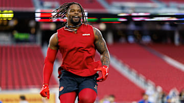 San Francisco 49ers linebacker Dre Greenlaw (57)