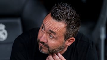 Roberto De Zerbi a été expulsé en fin de rencontre.