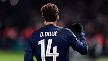 Désiré Doué fait bien partie du groupe pour recevoir le LOSC ce vendredi. Désiré Doué fait bien partie du groupe pour recevoir le LOSC ce vendredi.