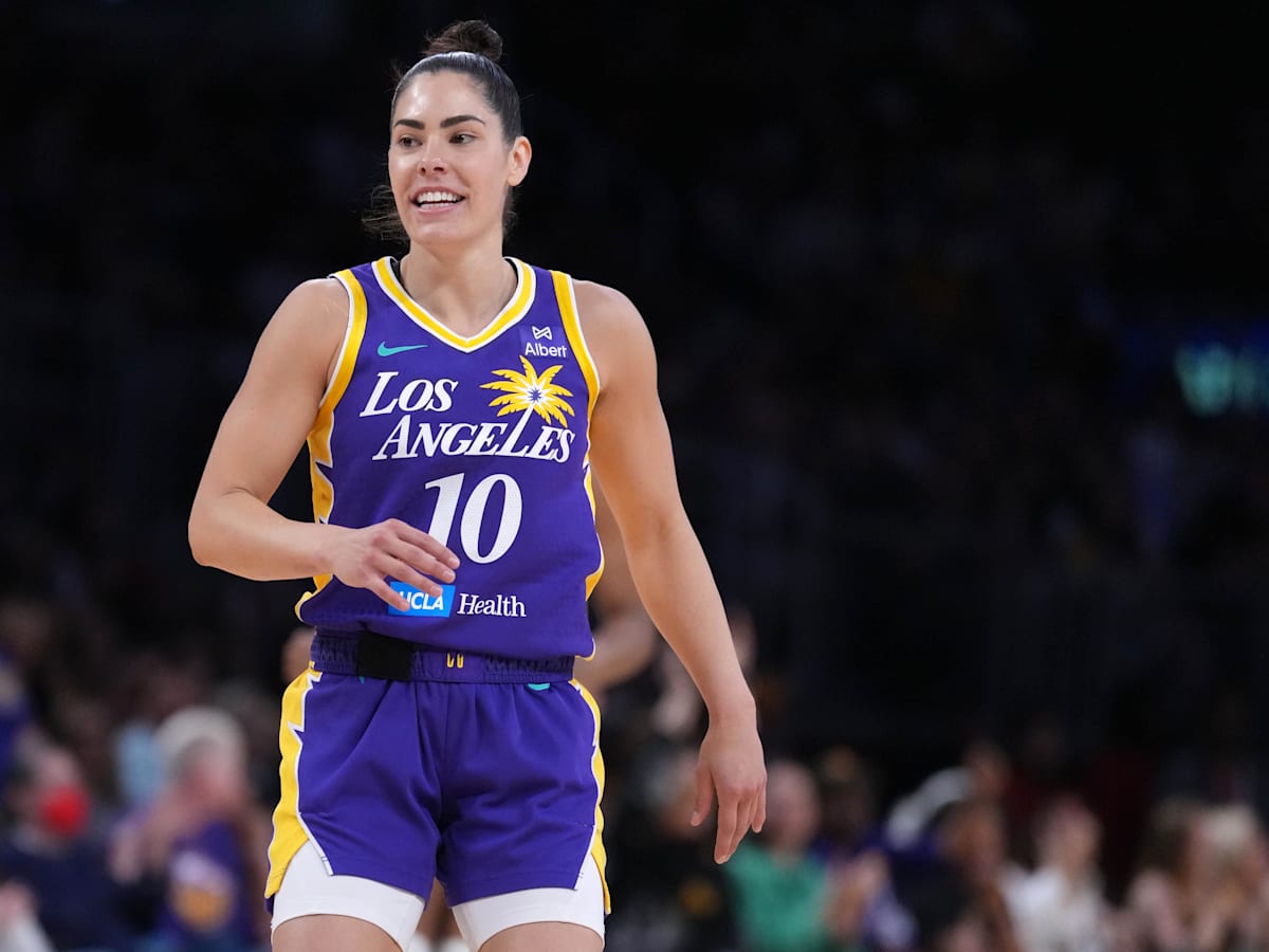 Kelsey Plum Taunts Angel Reese With Gesture During Sparks vs Sky Game