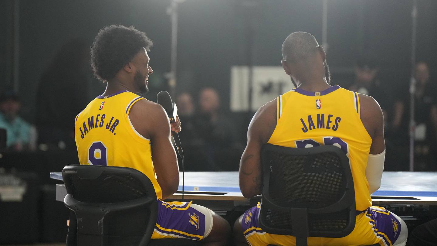 Bronny James Gives Hilarious Reply As to Whether He and LeBron Will ...