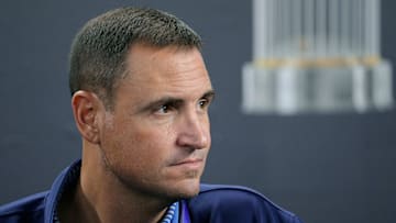 Texas Rangers general manager Chris Young discusses the team's World Series championship in 2023.