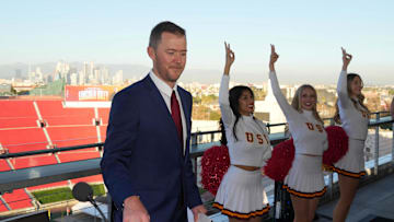 Nov 29, 2021; Los Angeles, CA, USA; USC football, Lincoln Riley