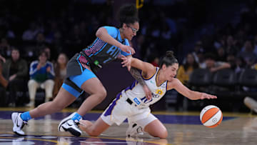 LA Sparks guard Kelsey Plum is an interesting prop target on Wednesday.