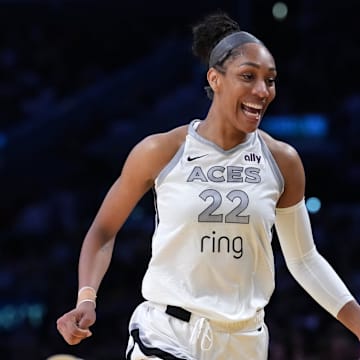 Las Vegas Aces center A'ja Wilson denied Sydney Colson's request for free shoes.