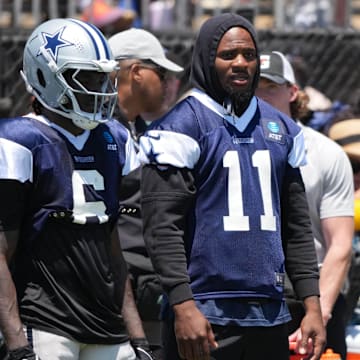 Micah Parsons has been at training camp, but still hasn’t spoken to Jerry Jones.