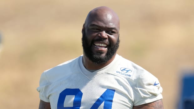 A'Shawn Robinson (94) during minicamp. Kirby Lee-USA TODAY Sports